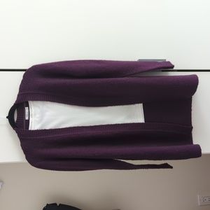 Beautiful purple sweater! Very fluffy and soft